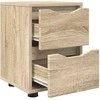 Naktiniai staliukai 2 pcs Sonoma ąžuolas 30,5 x 30 x 43 cm