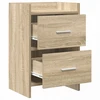 Naktiniai staliukai 2 pcs Sonoma ąžuolas 40 x 30 x 60 cm