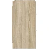 Naktiniai staliukai 2 pcs Sonoma ąžuolas 40 x 30 x 60 cm