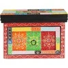 Šalia lovos spintelė 2 pcs Įvairiaspalvis 40 x 30 x 28 cm