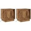 Šalia lovos spintelė 2 pcs Senas medis 44 x 34,5 x 45 cm