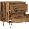 Šalia lovos spintelė 2 pcs Sena mediena 40 x 35 x 50 cm