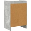 Naktiniai staliukai Betono pilka 40 x 30 x 60 cm