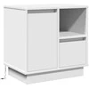 Šalia lovos spintelė su stalčių 2 pcs Balta 50 x 34,5 x 50 cm