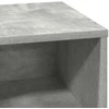 Šalia lovos spintelė 2 pcs Betono pilka 50 x 34,5 x 50 cm