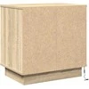 Šalia lovos spintelė 2 pcs Sonoma ąžuolas 50 x 34,5 x 50 cm