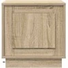 Šalia lovos spintelė 2 pcs Sonoma ąžuolas 44 x 34,5 x 45 cm