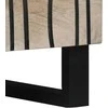 Šalia lovos spintelė Balta 50 x 33 x 60 cm Apdirbta mediena