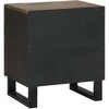 Šalia lovos spintelė graikinis riešutmedis 40 x 33 x 46 cm