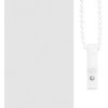 Naktinis roletas baltos spalvos 40x130 cm audinio plotis 35,7cm