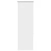 Naktinis roletas baltos spalvos 40x130 cm audinio plotis 35,7cm