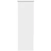 Naktinis roletas baltos spalvos 50x130 cm audinio plotis 45,7cm