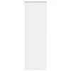 Naktinis roletas baltos spalvos 70x210 cm audinio plotis 65,7cm
