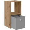 Naktinis staliukas 2 pcs Amatininkų ąžuolas 30,5 x 27 x 59,5 cm