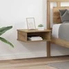 Naktinis staliukas 2 pcs Amatininkų ąžuolas 40 x 31 x 15 cm