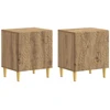 Naktinis staliukas 2 pcs Artisano ąžuolo 43 x 34,5 x 50 cm