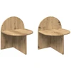 Naktinis staliukas 2 pcs Artisano ąžuolo 40 x 35,5 x 45,5 cm