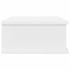Naktinis staliukas 2 pcs Balta 40 x 31 x 15 cm Apdirbta mediena