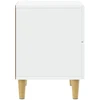 Naktinis staliukas 2 pcs Balta 43 x 34,5 x 48 cm