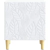 Naktinis staliukas 2 pcs Balta 43 x 34,5 x 50 cm
