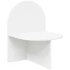 Naktinis staliukas 2 pcs Balta 48 x 49 x 65 cm Dirbtinė mediena