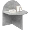 Naktinis staliukas 2 pcs Betono pilka 40 x 35,5 x 45,5 cm