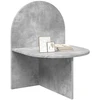Naktinis staliukas 2 pcs Betono pilka 48 x 49 x 65 cm