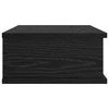 Naktinis staliukas 2 pcs Juodas ąžuolas 40 x 31 x 15 cm