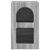 Naktinis staliukas 2 pcs Pilkas Sonoma 29,5 x 33,5 x 50 cm