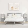 Naktinis staliukas 2 pcs Pilkas Sonoma 35 x 32 x 68,5 cm