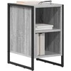 Naktinis staliukas 2 pcs Pilkas Sonoma 39.5 x 30 x 50 cm