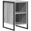 Naktinis staliukas 2 pcs Pilkas Sonoma 39.5 x 30 x 50 cm
