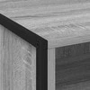 Naktinis staliukas 2 pcs Pilkas Sonoma 50 x 39,5 x 50 cm