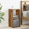 Naktinis staliukas 2 pcs Senas medis 30,5 x 27 x 59,5 cm
