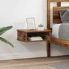 Naktinis staliukas 2 pcs Senas medis 40 x 31 x 15 cm
