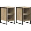 Naktinis staliukas 2 pcs Sonoma 39.5 x 30 x 50 cm