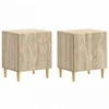 Naktinis staliukas 2 pcs Sonoma ąžuolas 43 x 34,5 x 50 cm