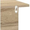 Naktinis staliukas 2 pcs Sonoma ąžuolas 40 x 30 x 25 cm
