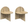 Naktinis staliukas 2 pcs Sonoma ąžuolas 40 x 35,5 x 45,5 cm