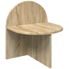 Naktinis staliukas 2 pcs Sonoma ąžuolas 40 x 35,5 x 45,5 cm