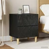 Naktinis staliukas 2 vnt. Juoda 43 x 34,5 x 48 cm