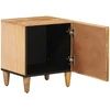 Naktinis staliukas 2 vnt. Ruda 40 x 33,5 x 46 cm