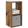 Naktinis staliukas 2 vnt. Senas medis 25,5 x 22 x 49,5 cm