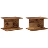 Naktinis staliukas 2 vnt. Senas medis 40 x 30 x 25 cm