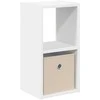 Naktinis staliukas Balta 25,5 x 22 x 49,5 cm Apdirbta mediena