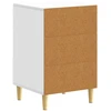 Naktinis staliukas Balta 43 x 39,5 x 66,5 cm Apdirbta mediena