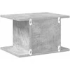 Naktinis staliukas Betono pilka 40 x 30 x 25 cm