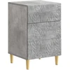 Naktinis staliukas Betono pilka 43 x 39,5 x 66,5 cm