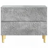 Naktinis staliukas Betono pilka 62 x 34,5 x 48 cm