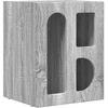 Naktinis staliukas ELST 2 vnt. Pilkas Sonoma 40 x 35 x 50 cm